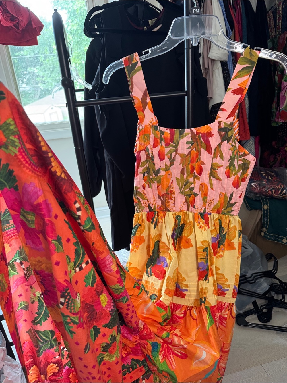 FARM Rio Mixed Warm Prints Maxi Dress - Picture 10 of 12